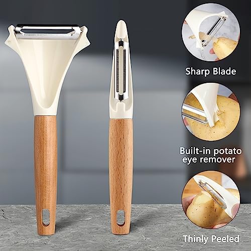 Potato Peelers Stainless Steel Swivel Peelers Y-Shaped and I-Shaped Peeler