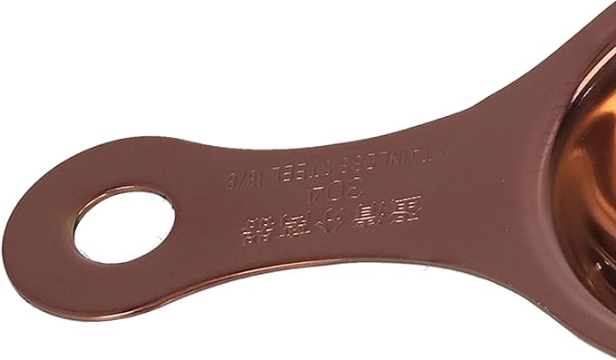 Stainless Steel Egg Separator Efficient Yolk White Divider for Baking Kitchen Gadget (Rose Gold)