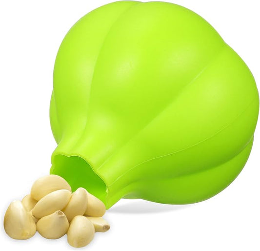 BESTOYARD Peeler Garlic Squeezer Garlic Skin Peeling Garlic Peeling Machine Garlic Peeling Tube Silicone Remover Kitchen Supplies Peeled Garlic Food Grade Garlic Masher, medium