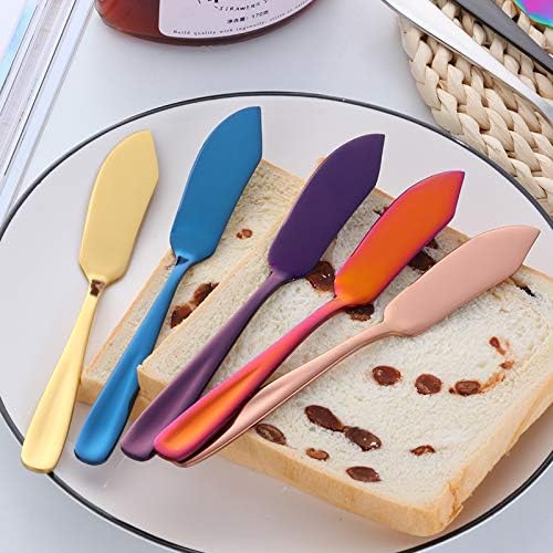 Stainless Steel Butter Spreader, Knife，Ergonomic Design&Easy To Use， for Birthday/Parties/Wedding/Bridal Shower/Housewarming and Anniversary