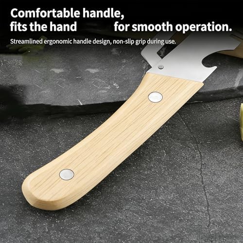 Multi-functional Vegetable Peeler for Kitchen, julienne peeler stainless steels, Multi Function Peeler Knife Set, Serrated Peeling Knife Peeler (B-3pcs)