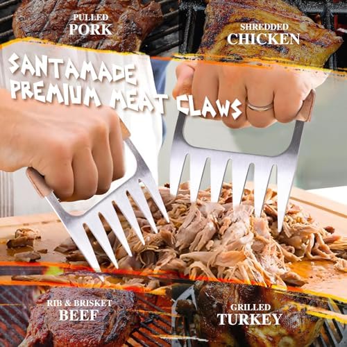 Stainless Steel Meat Shredder Claws, Best Dad Ever Gift