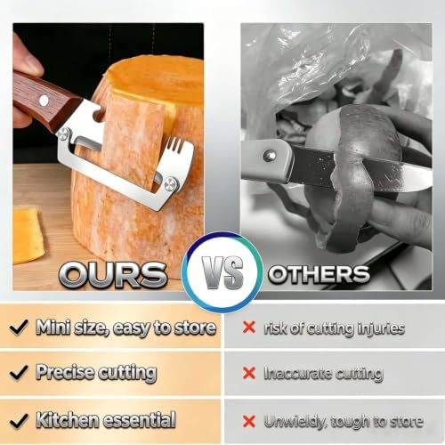 2026 Upgrade 3-in-1 Multifunctional Vegetable Peeler Set, Scallion Shredder and Bottle Opener Fruit and Vegetables(3Pcs)