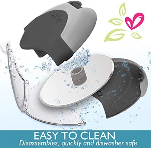 Black Pizza Cutter Wheel with Protective Blade Cover, improved, Super Sharp, Easy To Use and Clean, Slicer, Ergonomic Rubberized Grip, heavy dutty, Stainless Steel, Dishwater Safe