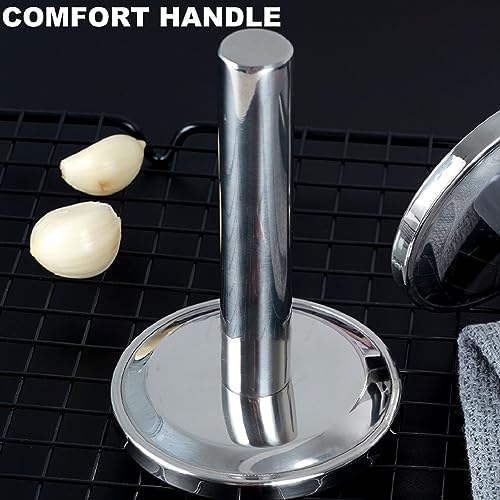 Meat Flattener Pounder, Multifunctional Stainless Steel Meat Pounder Tenderizer, Meat Hammer Mallet for Cooking, Chicken Veal Cutlets Meat Tenderizer Tool, for Tenderize Meat Tap Dough