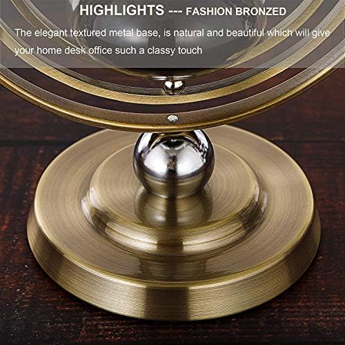 Sand Hourglass Timer 30 Minute, Antique Rotating Sand Clock 30 Minutes, Brass SandWatch 30 Min, Metal Sandglass Timer 30 Minutes with White Sand for Vintage Hour Glass Decor