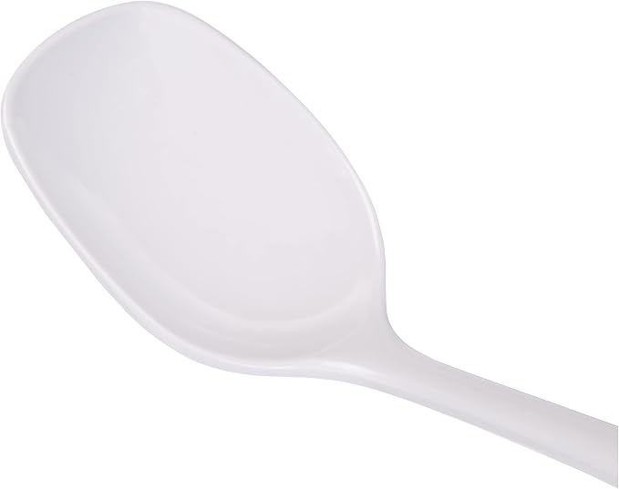 LACOR Melamine Classic Straight Ladle, White, 30 x 30 x 30 cm