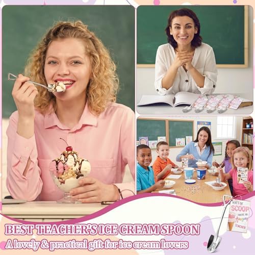 12 Sets Teacher Ice Cream Shovel Gifts Teacher Appreciation Gifts