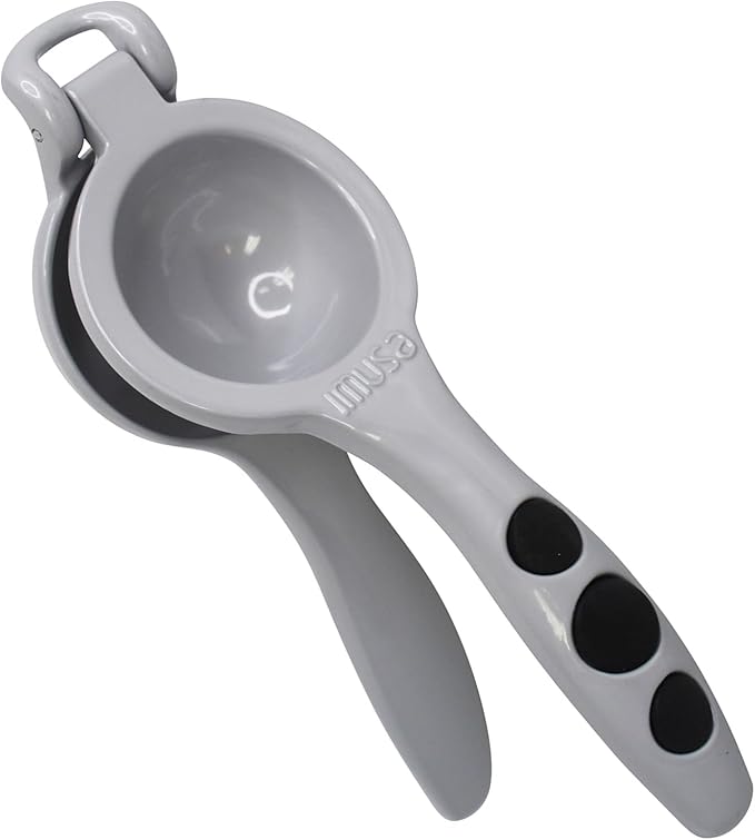 Imusa USA, Grey Lemon/Lime Squeezer, One Size, Silver (J100-00290)