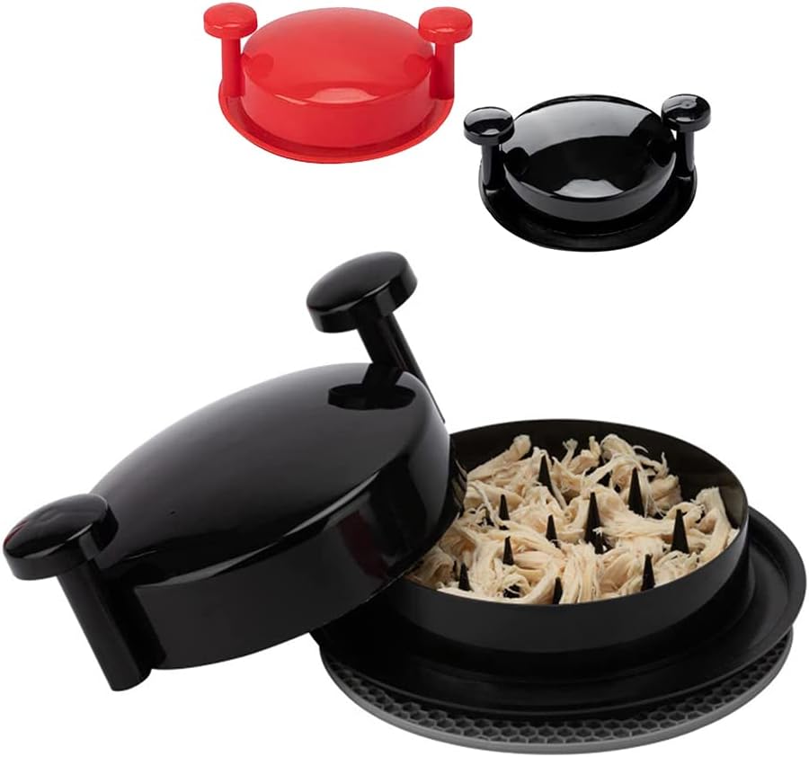 Chicken Shredder Shred Machine - Handles Meat Shredding Tool ，Alternative to Bear Claws Meat Shredder and for Pulled Pork,Beef and Chicken (black)