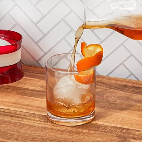 Zoku Ice Sphere Molds, Stackable Easy-Release, 2.5-Inch, Set of 2, Black