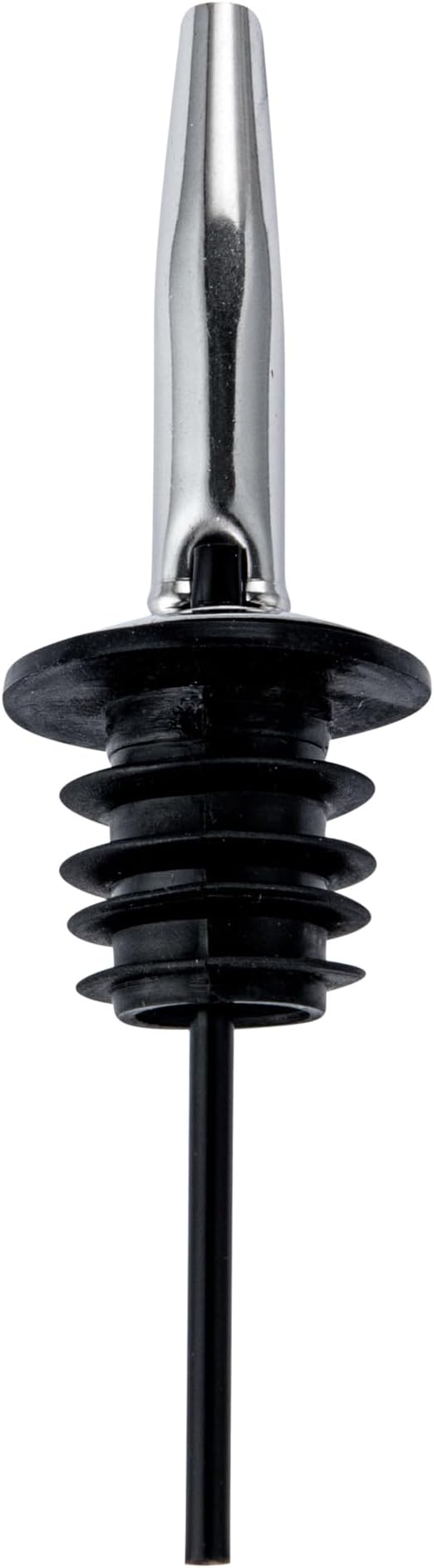 Restaurantware-Chef 101 16.9 Ounce Olive Oil Dispenser, 1 Kitchen Oil Dispenser Bottle - With Stainless Steel Pourer, Non-Leaking, Black Glass Pourer, For Cooking Or Salad Dressings