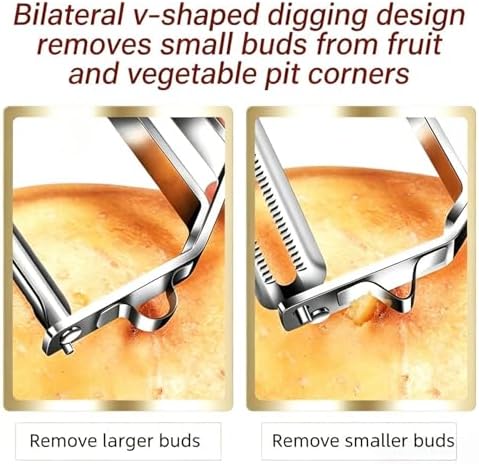 Y-Shaped Vegetable Peeler Non-Slip Stainless Steel Handle for Potato