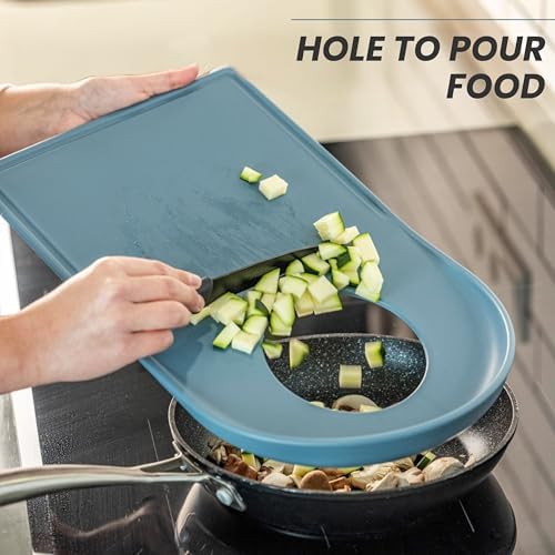 Vigar Cutting Board, Durable Polypropylene, Non-Slip, Set of 3