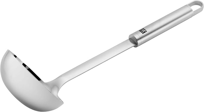 Zwilling Pro Soup Ladle, Stainless Steel, Large, Dishwasher Safe