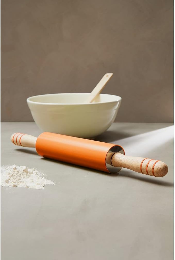 Premier Housewares Zing Silicone Rolling Pin - Orange