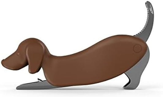 Genuine Fred WINER DOG Dachshund Dog Shaped Corkscrew, Brown