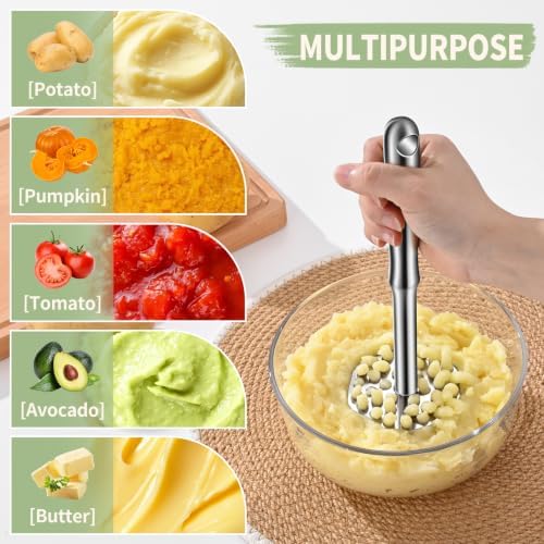 316 Stainless Steel Potato Masher Mashed Potato Masher