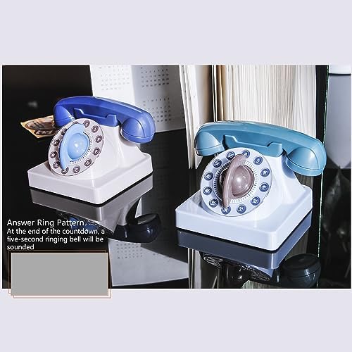 Cute Cartoon Telephone Shaped Kitchen Timer Mechanical Wind Up 60 Minute Manual 360 Degree Rotating Timer For Children Kitchen Timers For Cooking Manual