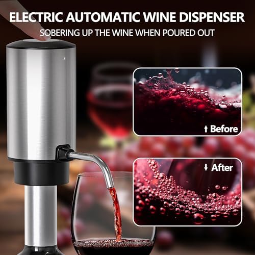 4-in-1 Rechargeable Electric Wine Opener Wine Aerator Gift Se