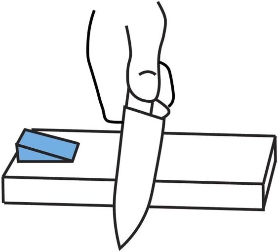 AGM Angle Wedges for Sharpening Knives 10 to 20 degrees, Blue
