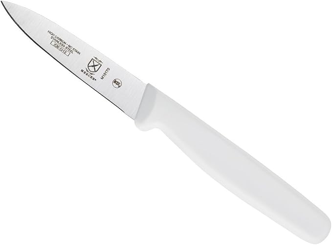 Mercer Culinary Ultimate White 8-Inch Chef's Knife and 3-Inch Paring Knife