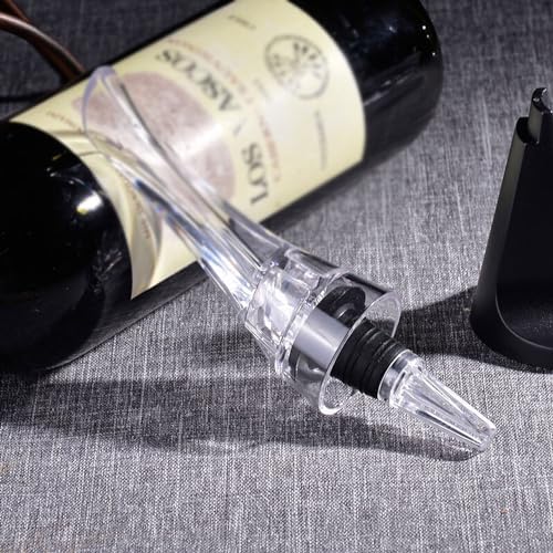 Wine Pourer 2pcs Premium Wine Aerator Pourer Professional Quality Wine Aerator Pourer Spout 2 Packs