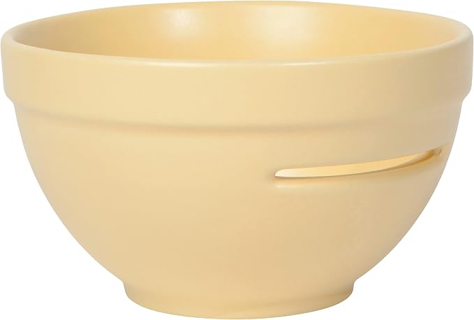 Now Desigsn Stoneware Egg White Separator, White