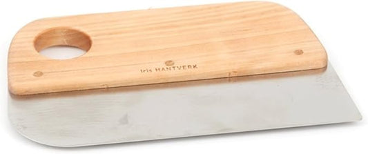Iris Hantverk Beech Wood and Stainles Steel Dough Scraper