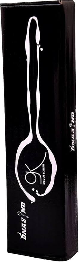 Chef Kunz Slotted Spoon | 9 Inch 18/10 Stainless Steel Silver Chef Cooking Spoons | Basting, Quenelle, Plating Spoon for Draining and Serving, Dishwasher Safe (Slotted)
