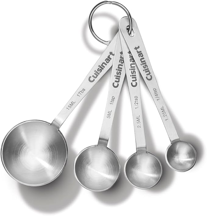 Cuisinart CTG-00-SMP Stainless Steel Measuring Spoon Set