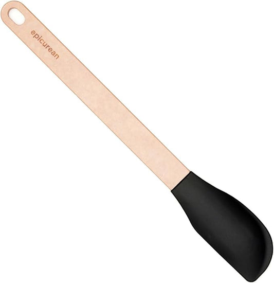 Epicurean Silicone Series Small Spatula-Natural Handle with Black Head