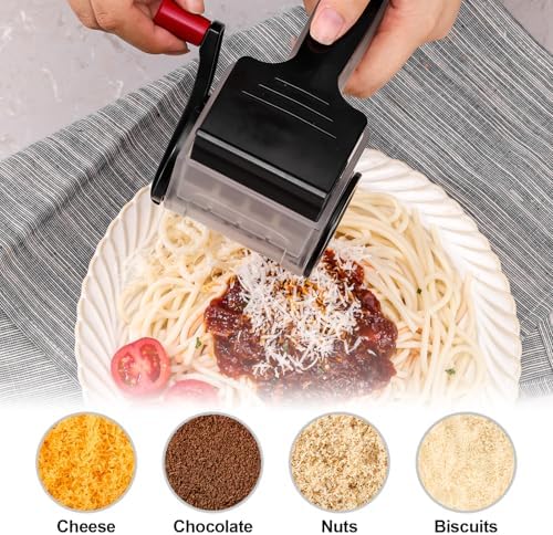 GDL Rotary Parmesan cheese Grater, Cheese Grater Shredder Hand Crank