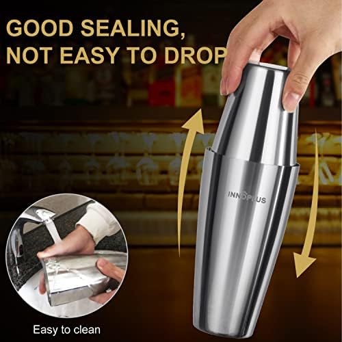 Cocktail Shaker,Cocktail Shaker Set 6 Pcs,27OZ Drink Shaker