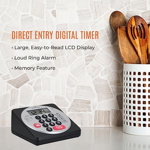MARATHON Commercial Grade 100-Hour Digital Timer with Keypad