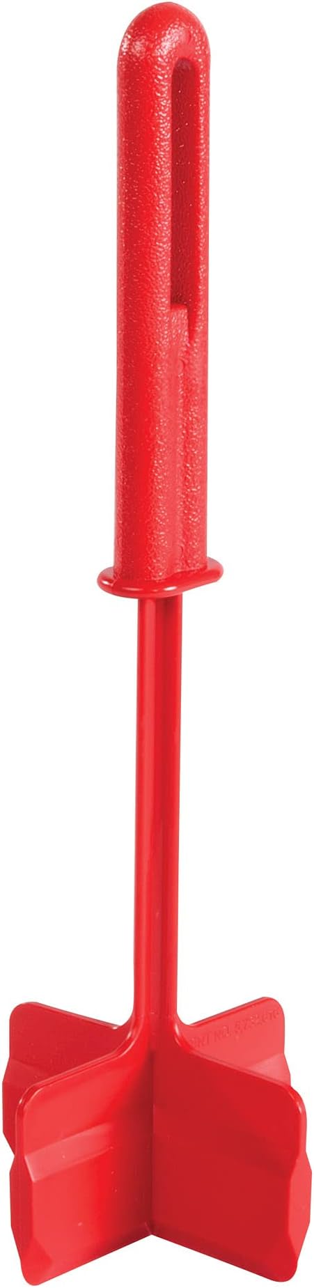 ChopStir HIC Original Hamburger Ground Meat Vegetable Frozen Concentrate Egg Chopper, Heat-Resistant Nylon, Red, 3.5 x 10.75