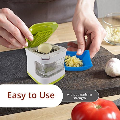 Mini Garlic Press, Green