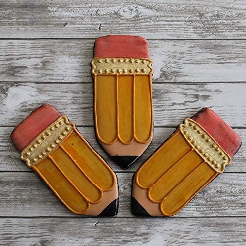 Ann Clark Back to School Pencil Cookie Cutter 3-3/4” Made in USA