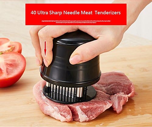 Meat Tenderizer Needle With 40 Stainless Steel Blades Loose Beef Steak Chicken Cutlet Mincer Pork Chop Puncher Cooking Tools
