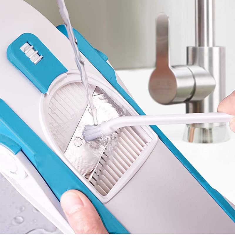 Vegetable Chopper Mandoline Slicer Adjustable Vegetable Cutter Safe Multi-purpose Food Vegetable Slicer for Kitchen (Blue), 12.7*5.3*5 inch