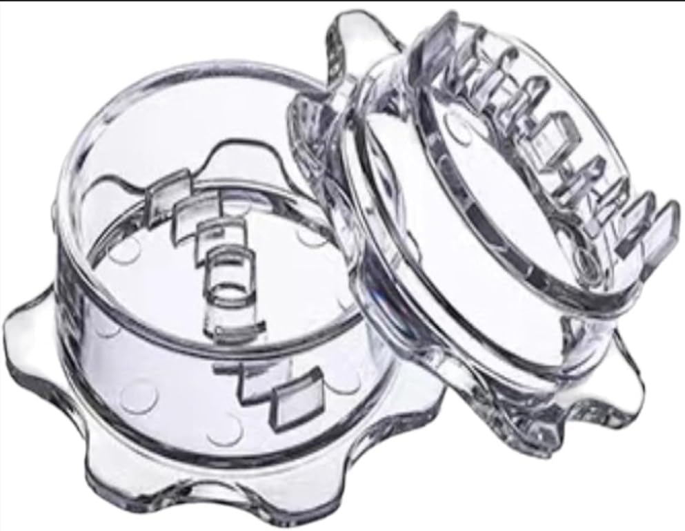 Angel’s Peel Lounge Garlic Mincer (Clear)