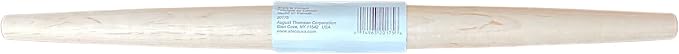Ateco Solid Maple Wood French Rolling Pin, 20-Inches