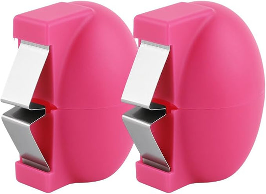 2026 New Egg Shell Opener, Stainless Steel Egg Cracker Tool, Multifunctional Eggs Separator for Raw and Hard Boiled Eggs Peeler Shell Remover, Kitchen Gadget (Pink 2pcs)