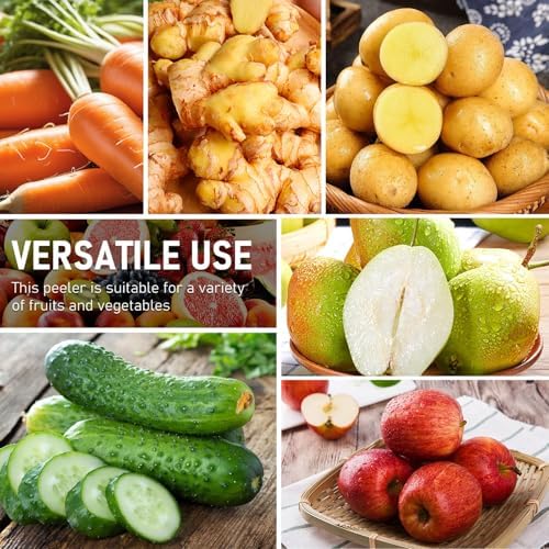 2PCS Peeling Knife with Container,Double-Sided Stainless Steel Multifunctional Kitchenware Set,Vegetable Peeler with Catcher for Home Kitchen Fruit Peeling Supplies(2pcs Mix)