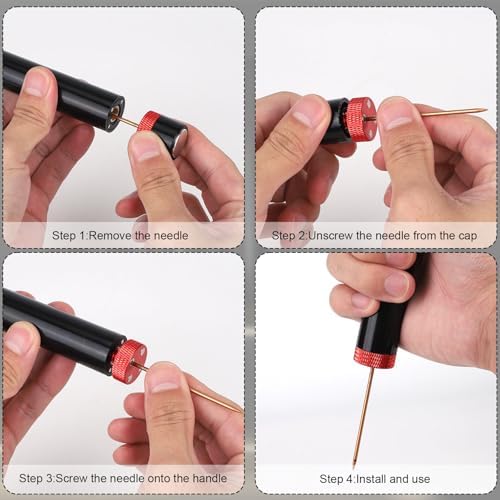 2pcs Wine Bottle Opener, Needle Wine Opener Keys Corkscrew Gifts Air Pressure Cork Pump Remover Tool Accessories for Home Restaurant Waiters Travel Party Essential