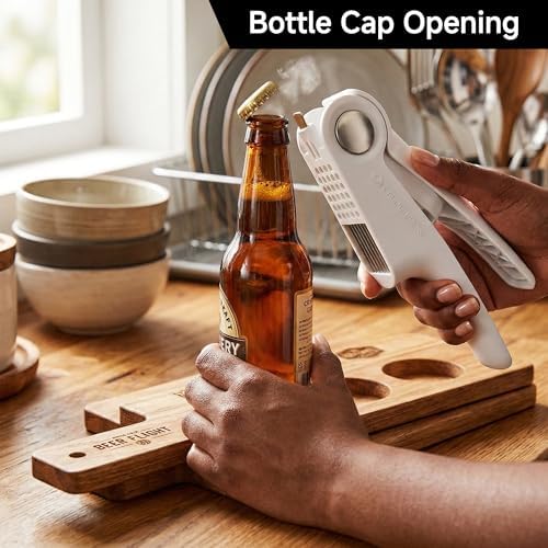 2-in-1 Garlic Press and Peeler Set - Manual Garlic Crusher Masher with Silicone Roller & Easy-to-Clean Design, Fastest Kitchen Tool for Peeling and Mashing Garlic Cloves