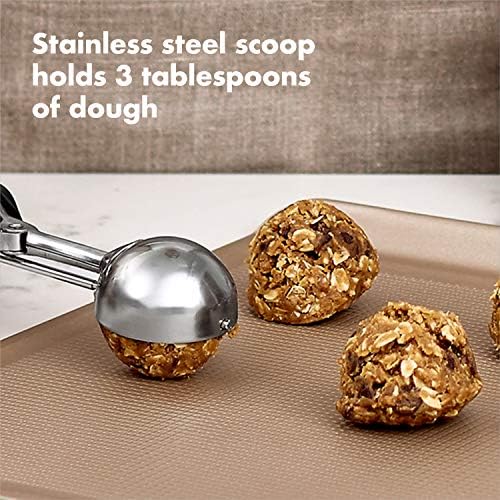 OXO Good Grips Medium Cookie Scoop & Good Grips Large Cookie Scoop, Multicolor, Large