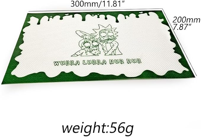 20X30cm Green Rectangle Silicone Mat Pad Non Stick Silicone Mats 5pcs+1Tool