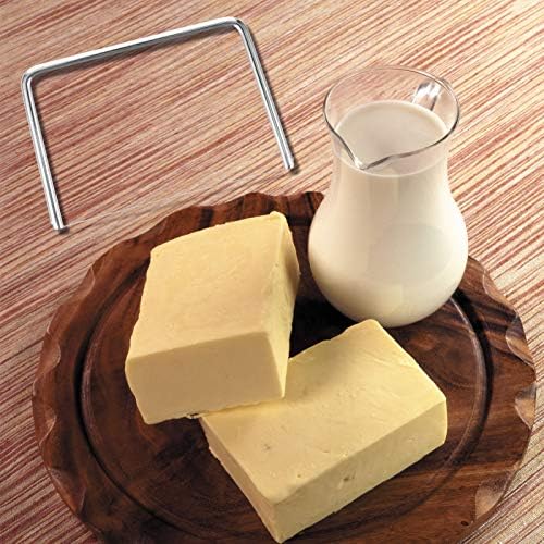 BESTonZON Cooking Cutter Wire Leveler Handheld Egg Butter Slicers for and Pastry Lyre Cutting Gadgets Slicer Home Multifunctional Supplies Tools Cheese Kitchen Spatula Dessert