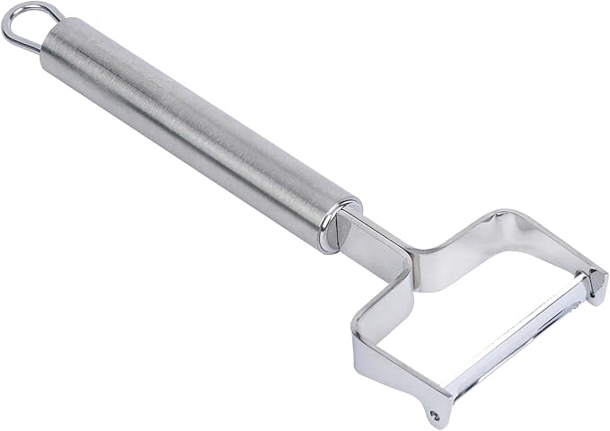 Restaurantware-German Standard 6.6 Inch Vegetable Peeler, 1 Y Peeler For Potato - Ultra Sharp Blade, Ergonomic Handle, Stainless Steel, Dishwashable, For Fruit, Zucchini, Carrot, Or, More